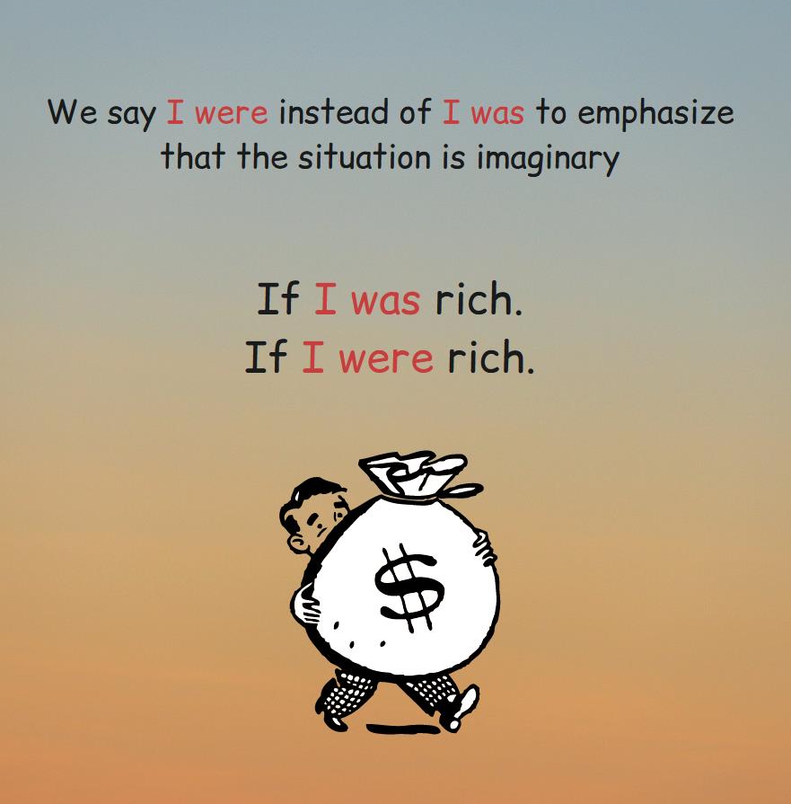 Why we use are were instead of  I was.