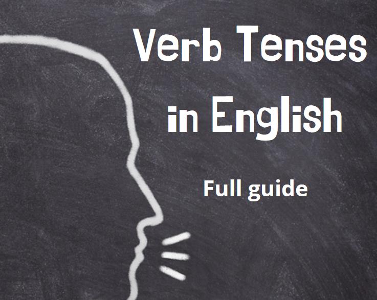Speaking head and words verb tenses in english