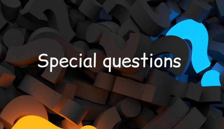 Thumbnail of Special questions